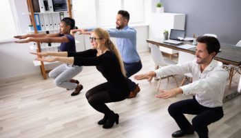 Aktives Training im Büro